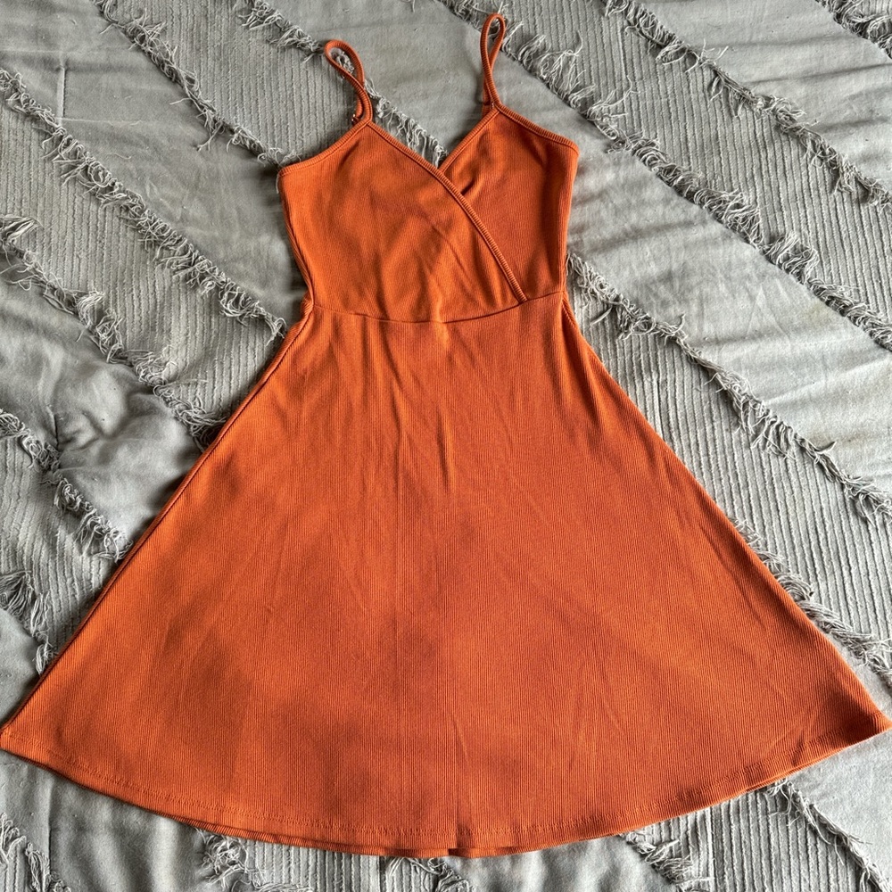 Wild Fable Orange Dress
